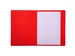 Bedrukte dossiermap met zichtrand Forever A4 280g/m2 24x31.5cm Rood