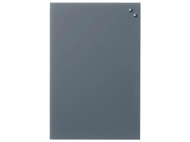 Glasmagneetbord Naga 40x60cm grijs
