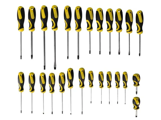 Schroevendraaierset Met Houder - 26-Delig