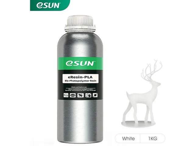 eSun eResin-PLA UV/LCD 3D-printerhars Wit 1kg 405nm