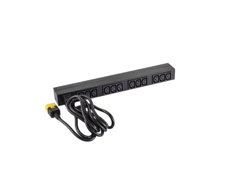 APC Rack PDU AP9565, Basic, 0U/1U, 16A, 230V, (12x) C13, C20 stekker