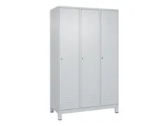 locker voor scheiding van kleding,HxBxD 1950x1200x500mm,3vak
