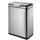 Afvalbak Touch Pro Bin 20+20 Liter Mat Rvs