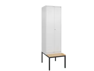 locker voor scheiding van kleding,HxBxD 2120x600x815mm,2vak - 1