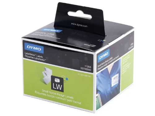 Etiket Dymo 11356 Labelprint Naambadge Label 41x89mm S0722560