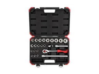 GEDORE R69013024 Dopsleutelset 1/2 inch 10-32mm 24stuks - 1