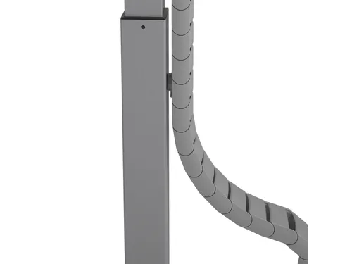 Addit kabelgeleider Grijs voor zit-sta Bureau 130cm incl. magneethoude