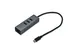 i-tec USB-C Metal HUB 3-poorts + Gigabit ethernet adapter
