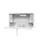 wandbureau,in-/uitklapbaar,HxBxD 650x1200x260mm,blad wit,romp wit