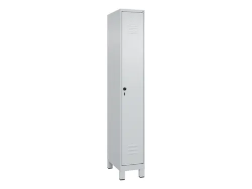 locker,HxBxD 1950x300x500mm,1vak,vak B 300mm,draaigrendel,voeten
