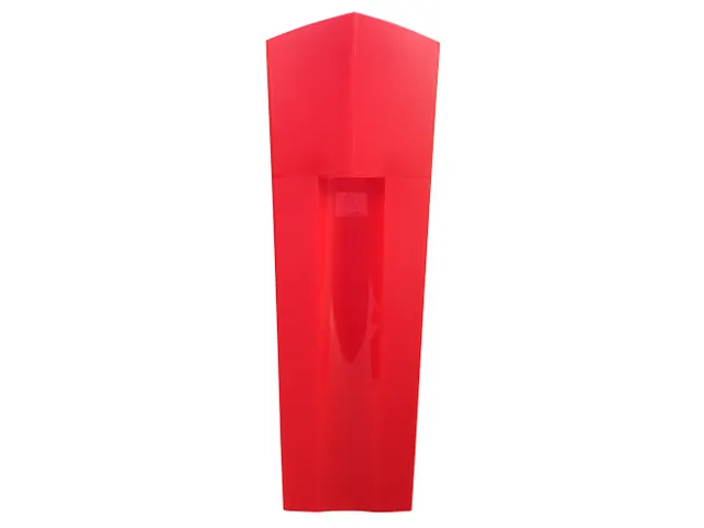 Tijdschriftenh. THE MAGAZINE rood/trans