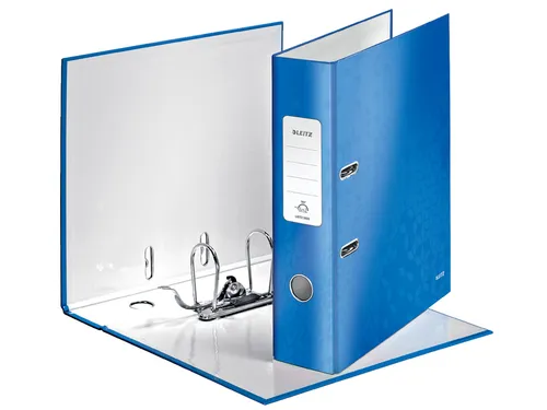 Ordner Leitz 1005 WOW 180° A4 80mm karton blauw