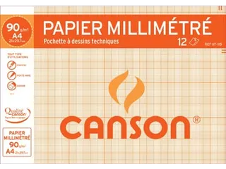 Canson Millimeterpapier A4 - 1