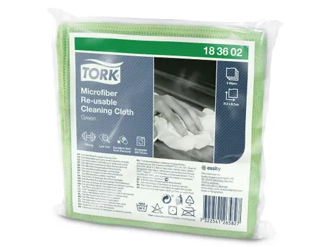 Tork 183602 Premium Microvezel Reinigingsdoek Groen