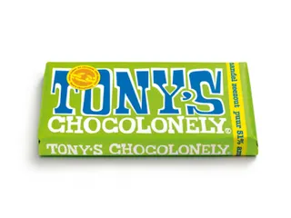 Chocolade Tony's Chocolonely reep 180gr puur amandel zeezout - 3