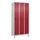 locker voor scheiding van kleding,HxBxD 1950x900x500mm,3vak