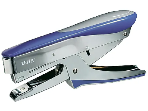 Niettang Leitz bovenlaadmodel P3 30 vel blauw