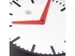 Stationsklok - 25.5cm - Stille wandklok - Wit - nXt by NeXtime - "Newc