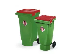 verzamelbak,v. materiaal,reinigingsmiddelen,HDPE,groen,200l