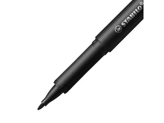Fineliner STABILO dr!ver medium punt 0.8 mm Zwart - 3