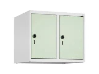 opzetkast,v. locker,2vak.,vak B 300mm,HxBxD 500x600x500mm,draaigrendel - 2