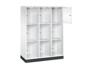 grootvolume-lockersysteem,HxBxD 1750x1220x500mm,3x3vakken,cil.-slot - 2