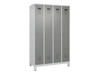 locker voor scheiding van kleding,HxBxD 1950x1200x500mm,4vak - 2