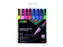 Verfstift Posca PC3M Fijne punt 0,9-1,3mm 8 stuks glitter pastelkleure