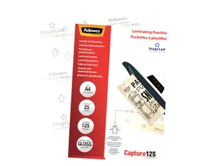 Lamineerhoes Fellowes A4 125 micron glanzend - 4