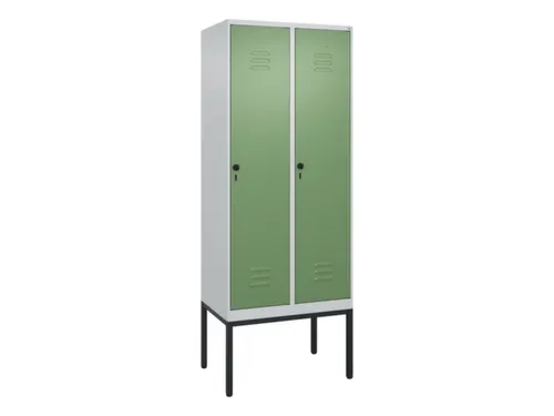 locker voor scheiding van kleding,HxBxD 2120x800x500mm,2vak