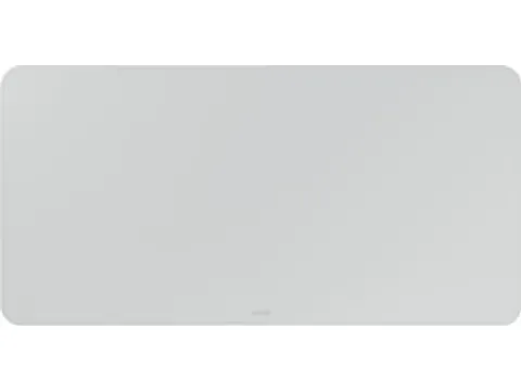 Sous-Main Et Tapis De Souris, Aspect Cuir, Ft 80 X 40 Cm, Gris Clair