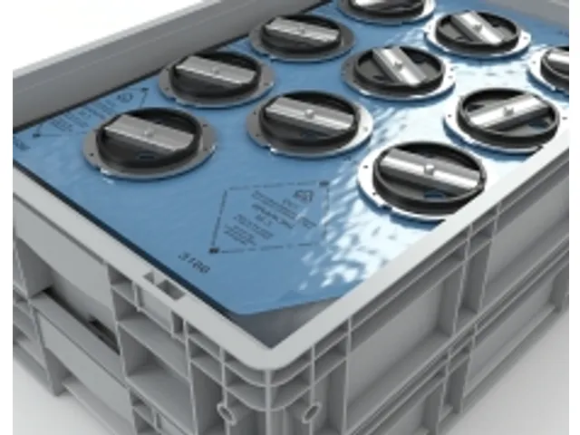 Branofol Hoes 80µm 310x490mm Zijvouw 200mm Blauw