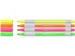 Markeerstift Schneider Shine-Up etui assorti 4 stuks