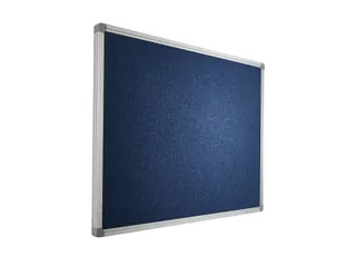 Prikbord 90x120cm Blauwpaars Accent Softline Profiel 16mm - 1