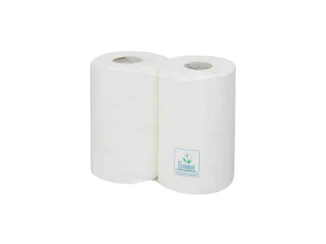 Toiletpapier 2-laags 400 vel Cellulose Zacht Sterk