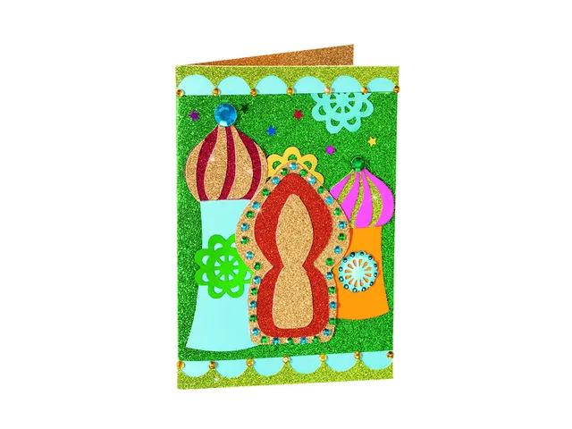 Glitterkarton Folia 50x70cm 300gr 5 vel classic assorti