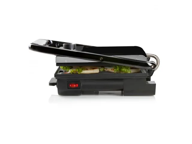 Multifunctionele Contactgrill Inox Zwart