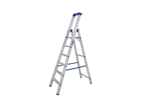 Ladder Aluminium Bordes H 1 40M 6Treden Incl. Bordes