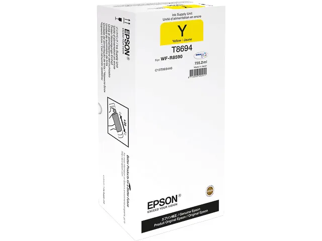 C13T869440 EPSON WF PRO Inkt geel EHC 735,2ml