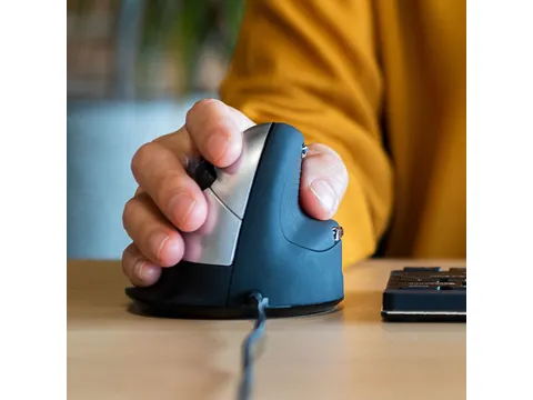 R-Go HE Break ergonomische muis, verticale muis met pauzesoftware, voo