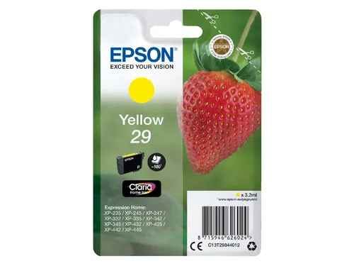 Inktcartridge Epson 29 T2984 Geel C13T29844012