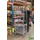 dienbladwagen,draagverm. 150kg,18etage(s),Dienbladschap,zilverkleurig
