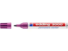 Viltstift edding 3000 rond 1.5-3mm rood violet