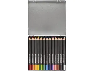 Aquarelpotlood Eberhard Faber Artist Color metalen etui a 24 stuks - 3