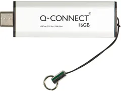 Q-connect USB stick type C 3.2 Gen1 16 GB Zilver