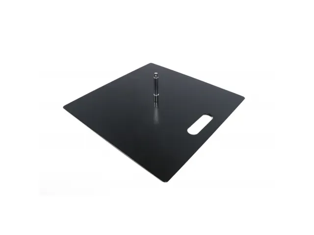 Beach Flag Base Budget Staalplaat 6kg met 17mm Rotator