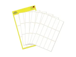 Etiket Avery Zweckform 3076 38x14mm wit 90stuks - 2