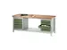 établi,HxlxP 900x2000x700mm,piètement/corps RAL7035,face avant RAL60