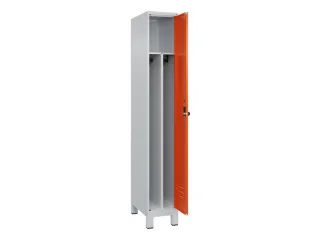 locker voor scheiding van kleding,HxBxD 1950x300x500mm,1vak - 2