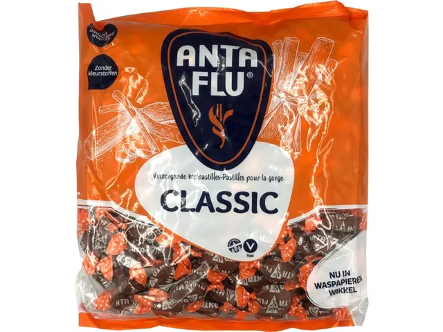 Anta Flu Keelpastilles Classic zak 1 KG Oranje